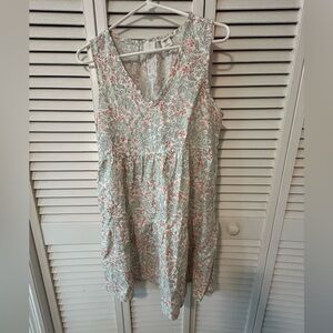 Floral Sleeveless Dress